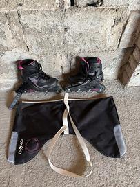 Pattini in linea Oxelo donna taglia 37