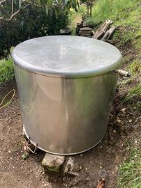 Fusto acciaio inox 1000 litri