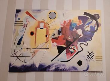 Quadro " Linea Trasversale"  Kandinsky 