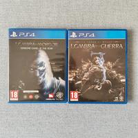L'ombra di Mordor e L'Ombra della guerra PS4