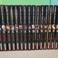 Manga l'attacco dei giganti volumi 1-34