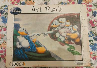 Art Puzzle Disney, La creazione di Paperino