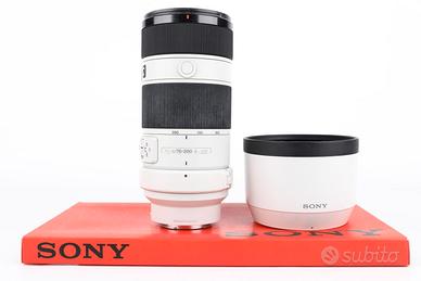 Sony FE 70-200mm f4 G OSS USATO GARANTITO PER DUE