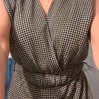 Vestito MANGO - tg L - colore marrone e oro