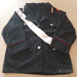vestito carnevale carabiniere 