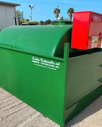 CISTERNA SERBATOIO GASOLIO 5000 LITRI