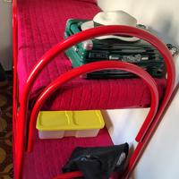 Letto a castello completo di materassi