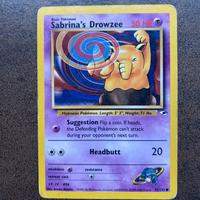 Sabrina's Drowzee Set Gym Heroes 092/132 Pokemon