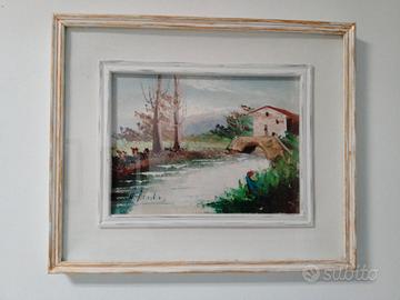 quadro a olio di Henning Landor 