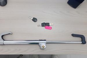 Turnart Blocca Sterzo per Auto (Acciaio)