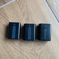 Batterie NP-FW50 13€ c/u