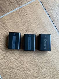 Batterie NP-FW50 13€ c/u