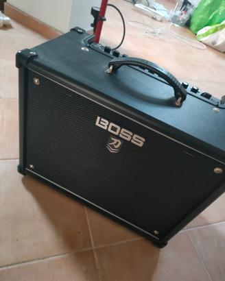 Chitarra mancita + Boss Katana + pedaliera