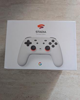 Controller Google Stadia premier edition bianca