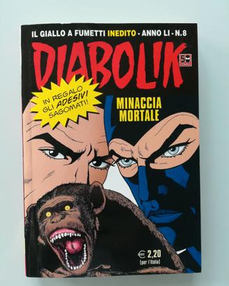 Diabolik anno LI n. 8 -  con ADESIVI sagomati