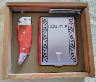 Laguiole accendino e portasigarette