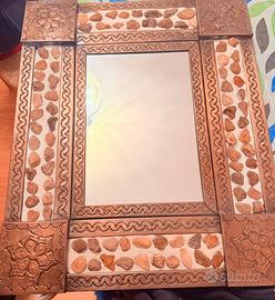 Specchio d'Arte Materico (Pezzo Unico)