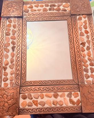 Specchio d'Arte Materico (Pezzo Unico)