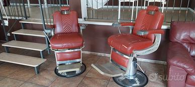 poltrone barbiere vintage