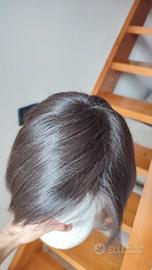 Parrucca castano scuro