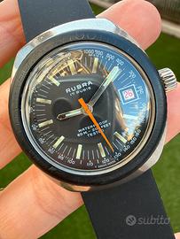 Orologio vintage Skin diver Rubra Swiss made