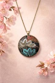 ciondolo in seta giapponese 