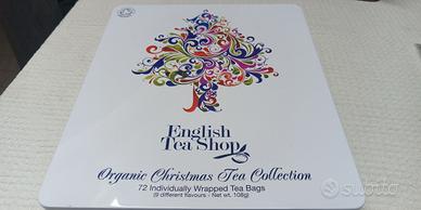 Scatola Vuota di Latta " English Tea Shop "