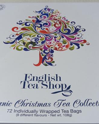 Scatola Vuota di Latta " English Tea Shop "