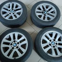 Cerchi BMW 16 con termiche 205 55 16