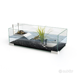 Vasca e accessori per tartarughe d'acqua