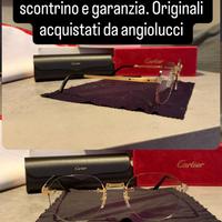 Occhiali cartier