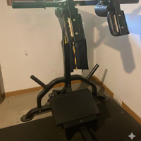 Hack squat Powertec - Leverage Gym