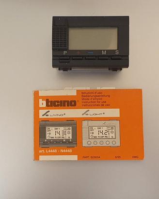 Cronotermostato bticino living international L4448