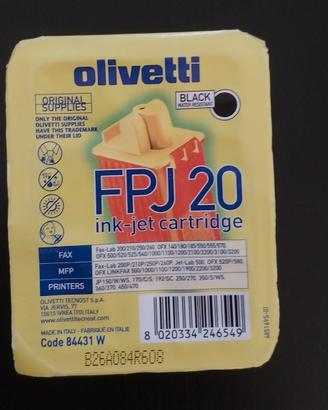 Cartuccia Ink-Jet Olivetti FPJ 20 Nera