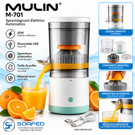 Spremiagrumi Elettrico Automatico MULIN M-701 45W
