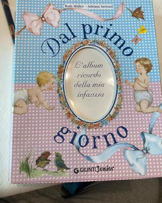 Libro nascita: album ricordo della mia infanzia