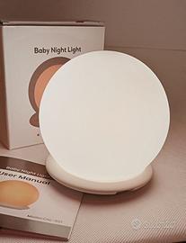 Pallina bianca e RGB luce notturna bambini