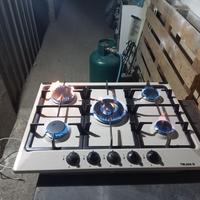 piano cottura avena 70x50 pari a nuovo 