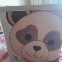 Thun. Orso 14,5 cm con cuori in mano