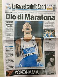 Gazzetta dello Sport Olimpiadi Atene 2004 Baldini