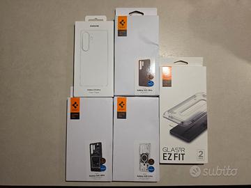 Cover e vetro temperato Samsung Galaxy S25 Ultra