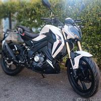 NEW NAKED KEEWAY RKF 125cc WHITE MOT.A LIQUIDO