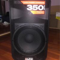 CASSA ATTIVA ALTO 350W con cavo alimentazione