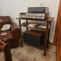 Stereo retró con casse e cablaggio originali