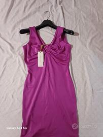 Vestito aderente corto Rinascimento nuovo con cart