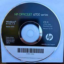 Disco installazione HP Officejet 6700 Series