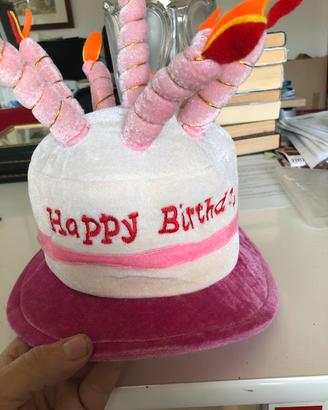 Cappello anniversario buon compleanno
