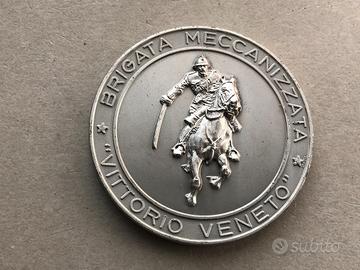 Medaglione brigata meccanizzata vittorio veneto