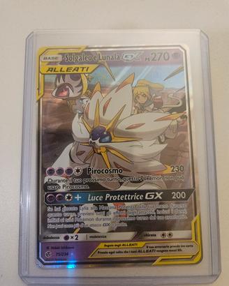 Solgaleo e Lunala GX Alleati contrattabile
