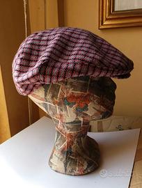 Coppola misto lana rosa grigio nero